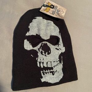 NWT Skull knit mask/hat
